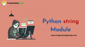 python string module