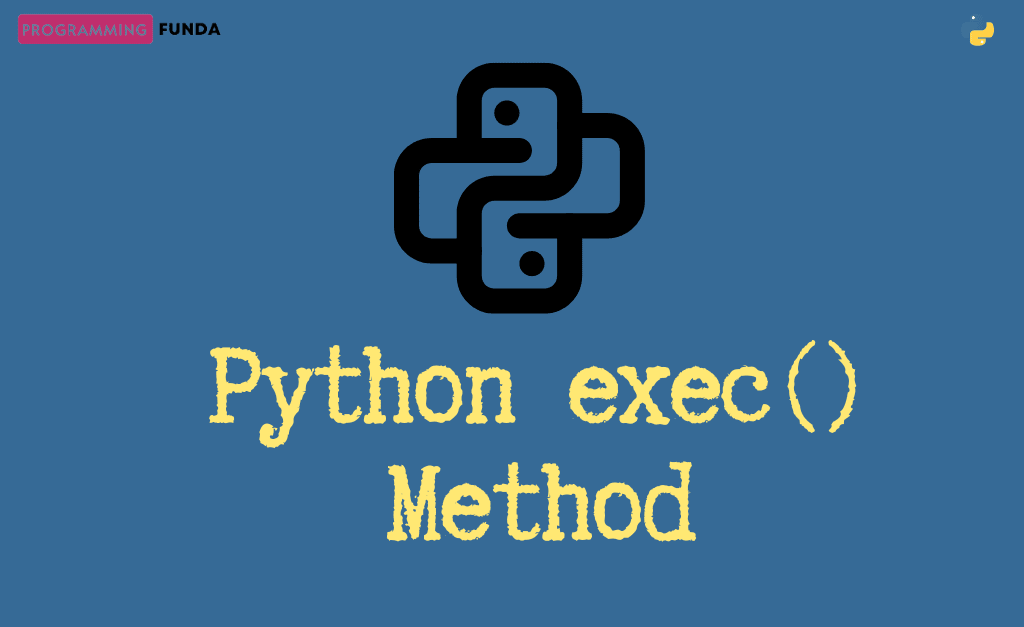 Python exec function