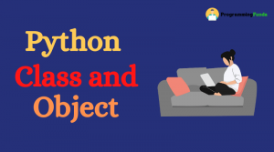 Python Class and Object
