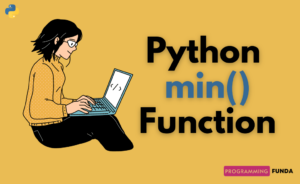 python min function