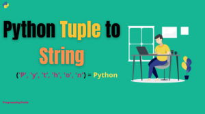 Convert a Tuple to a String in Python