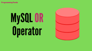 MySQL OR Operator
