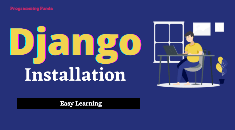 Django Installation in Python