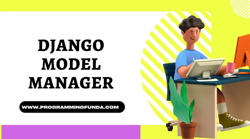Django model manager