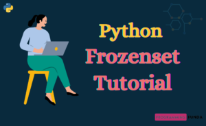 frozen set in Python