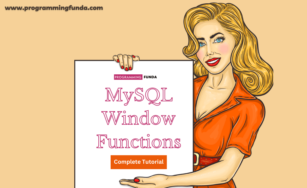 mysql window functions