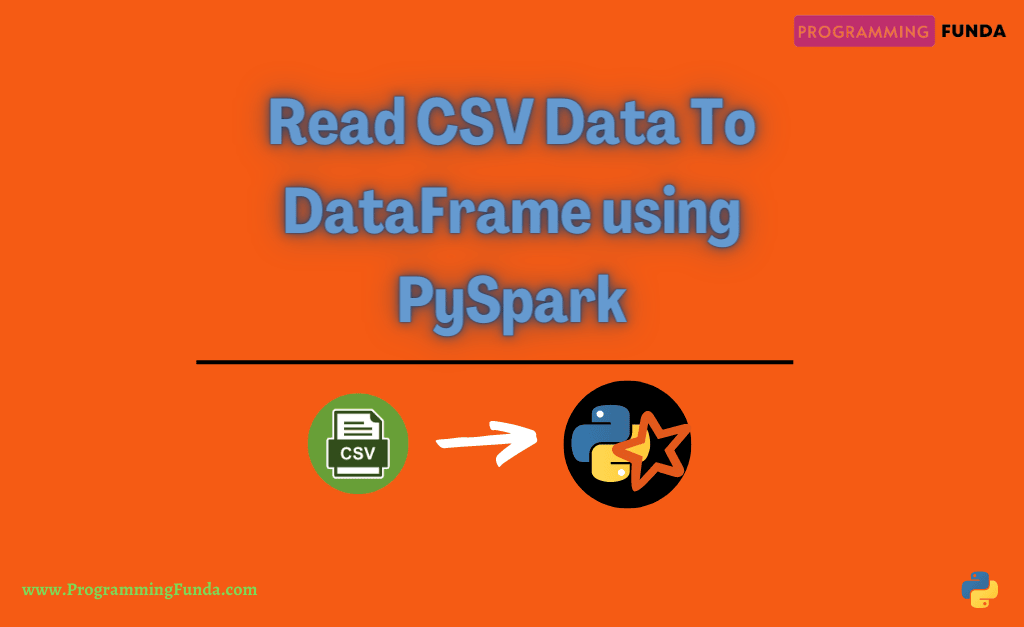 read csv files using pyspark