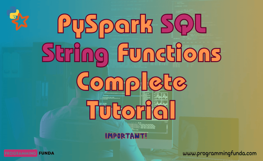 PySpark sql string functions