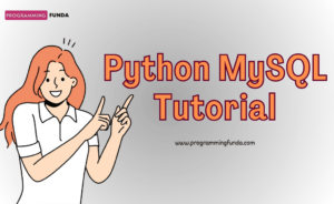 Python mysql tutorial