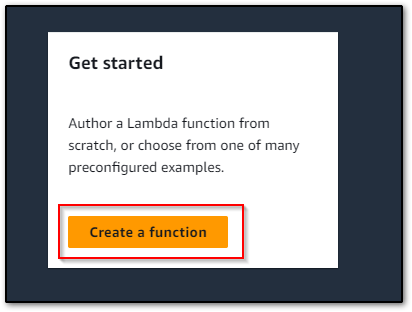 Create an AWS Lambda Function for Python