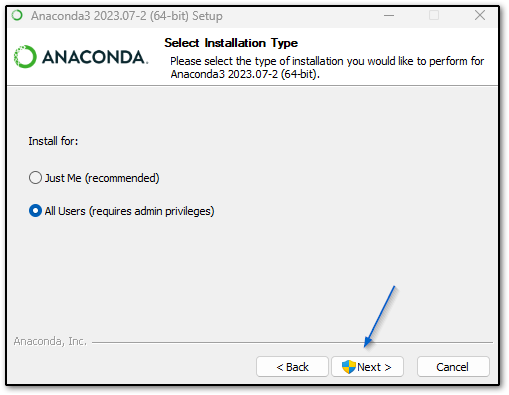 Install Python Anaconda Distribution in Windows