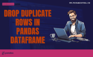 How to drop duplicate rows in Pandas DataFrame