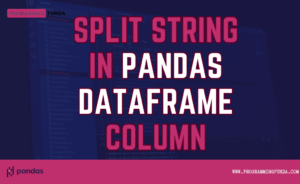 Split String in Pandas DataFrame Column
