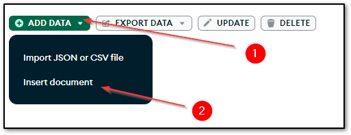 Insert Documents in MongoDB Collection